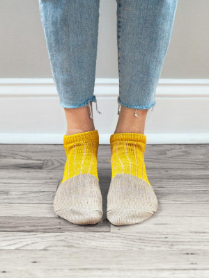 Linen Cotton Ankle Socks