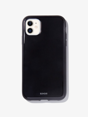 Piano Finish Iphone Case- Black