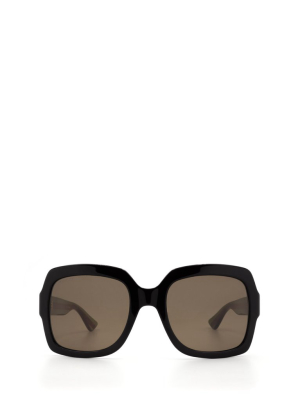 Gucci Eyewear Oversized Square Frame Sunglasses