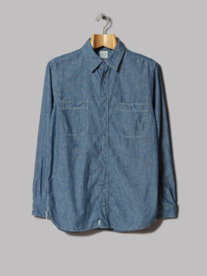 Orslow Work Shirt (chambray)