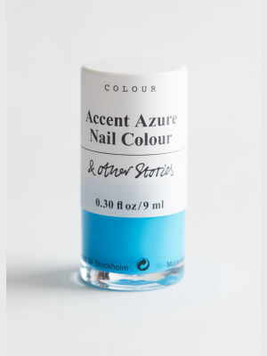 Accent Azure Nail Polish