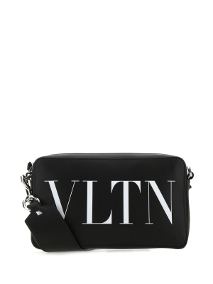 Valentino Vltn Print Crossbody Bag