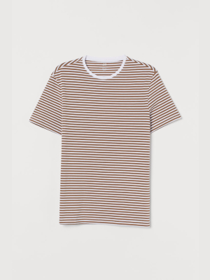 Slim Fit Round-neck T-shirt