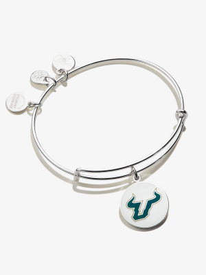 University Of South Florida Logo Charm Bangle