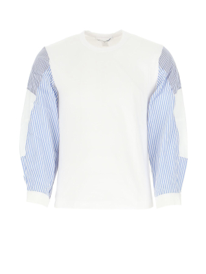 Comme Des Garçons Shirt Patchwok Long-sleeve T-shirt