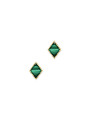 Pietra Bezel-set Studs