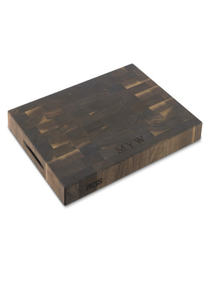 Boos End-grain Rectangular Chopping Block, Walnut