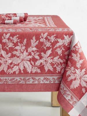 Holly Jacquard Tablecloth