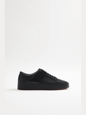 Thick-soled Monochrome Sneakers