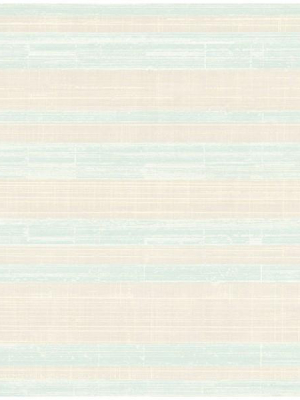 Shimmer Stria Wallpaper In Grey And Soft Blue By Seabrook Wallcoverings