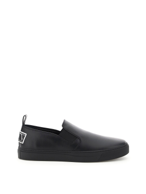 Valentino Vltn Slip On Sneakers