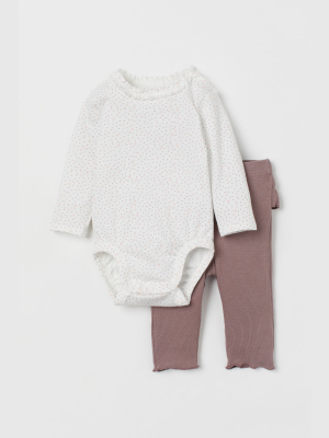 2-piece Cotton Set