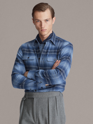 Plaid Flannel Workshirt