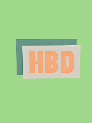 Hbd Mini Card