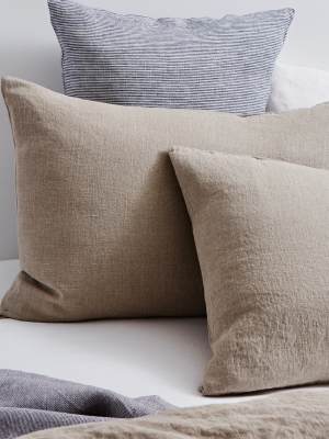 Linen Pillowcases: Natural