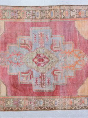 Turkish Oushak Rug 4'4" X 14'