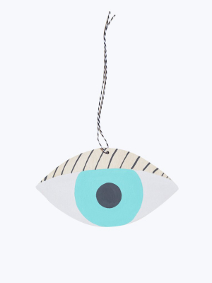 Seafoam Eye Wall Charm