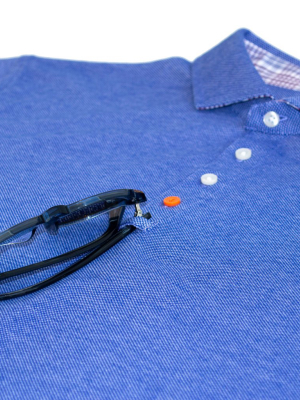 Sam Malouf Orange Label Oxford Pique Polo +colors