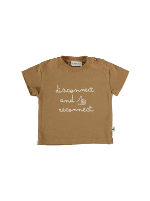 Organic Baby T-shirt Reconnect