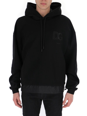 Dolce & Gabbana Logo Patch Hoodie