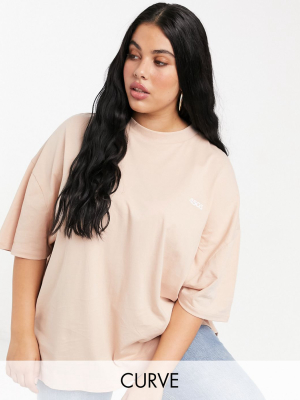 Asos 4505 Curve Oversized Cotton T-shirt