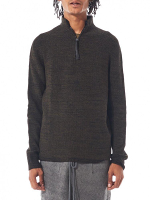 Half-zip Sweater (110652/130 Black/troll)
