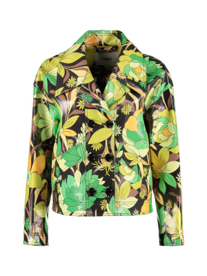 Fendi Floral Print Jacket