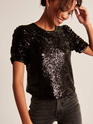 Sequin Tee