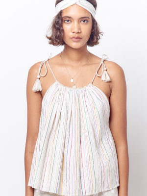 Willa Halter Style Tank Top-stripe