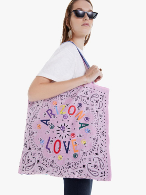 Arizona Love Embroidered Beachbag - Pink