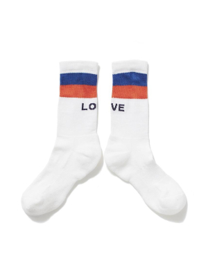 The Women's Love Sock - White