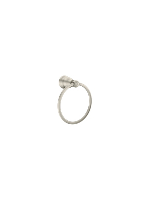 Moen Yb1086 Moen Yb1086 Traditional 6" Towel Ring - Brushed Nickel