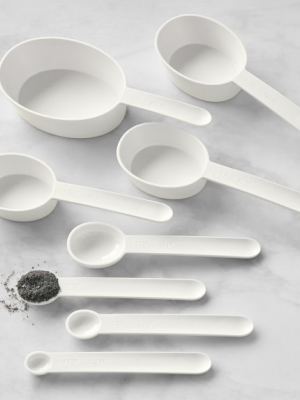 Williams Sonoma Plastic Measuring Cups & Spoons, Set Of 8