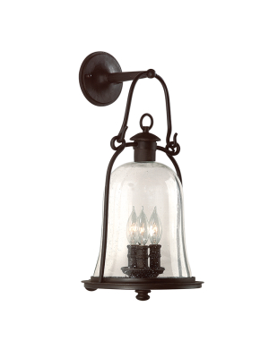 Owings Mill Wall Lantern Large By Troy Lighting