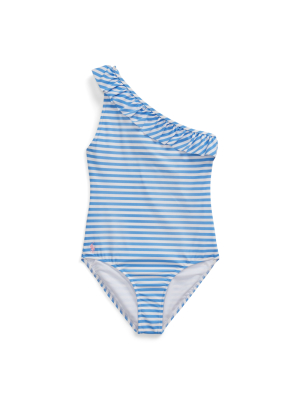 Ruffle 1-piece Swimsuit