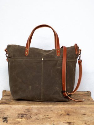 Rapidan Crossbody Tote - Field Tan