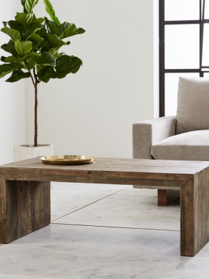 Emmerson® Reclaimed Wood Coffee Table - Stone Gray