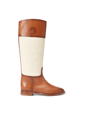 Sadey Calfsin-canvas Boot