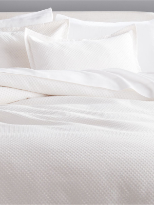 Dottie Neutral Matelasse Bedding