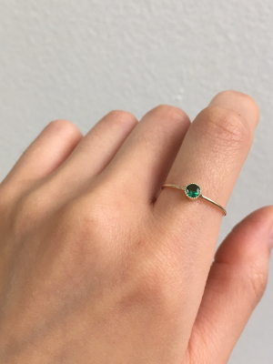 Magic Eye Emerald Ring