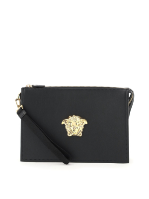 Versace La Medusa Large Clutch Bag