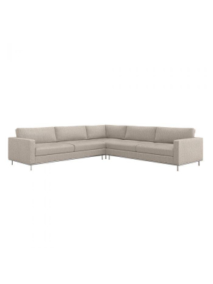 Valencia 3 Piece Sectional In Bungalow