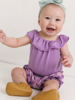 Lori Bubble Romper In Lavanda