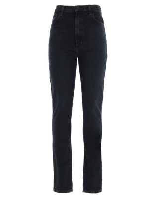 J Brand 1212 Runway High-rise Slim Straight Jeans