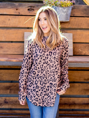 The Addie Top - Brown