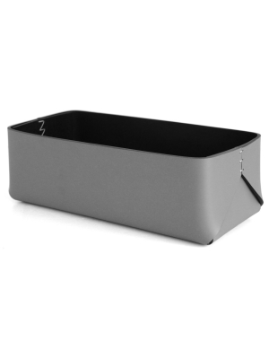 Oscar Maschera - Towel Box - Grey/black