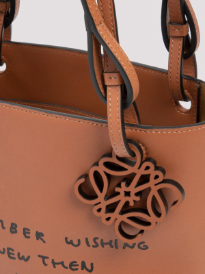 Loewe Words Double Handle Tote Bag