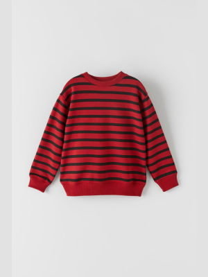 Striped Sweatshirt