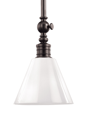 Darien 1 Light Pendant Distressed Bronze