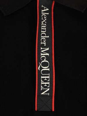 Alexander Mcqueen Logo Tape Polo Shirt